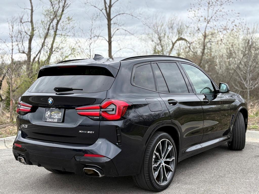 used 2022 BMW X3 car, priced at $36,750