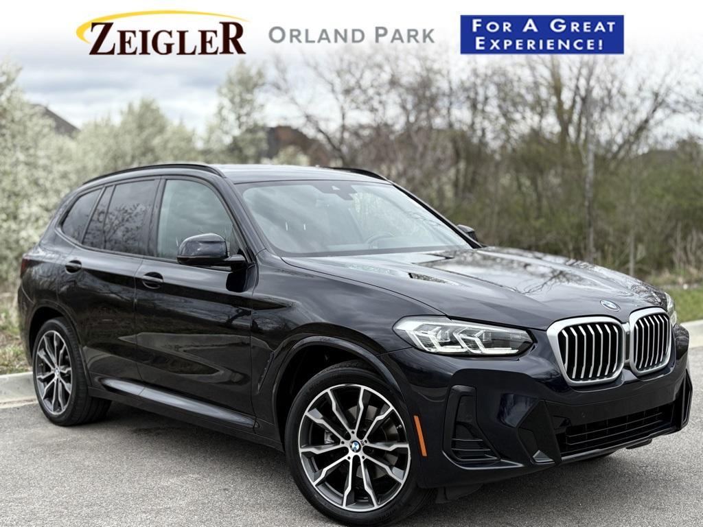 used 2022 BMW X3 car, priced at $36,750