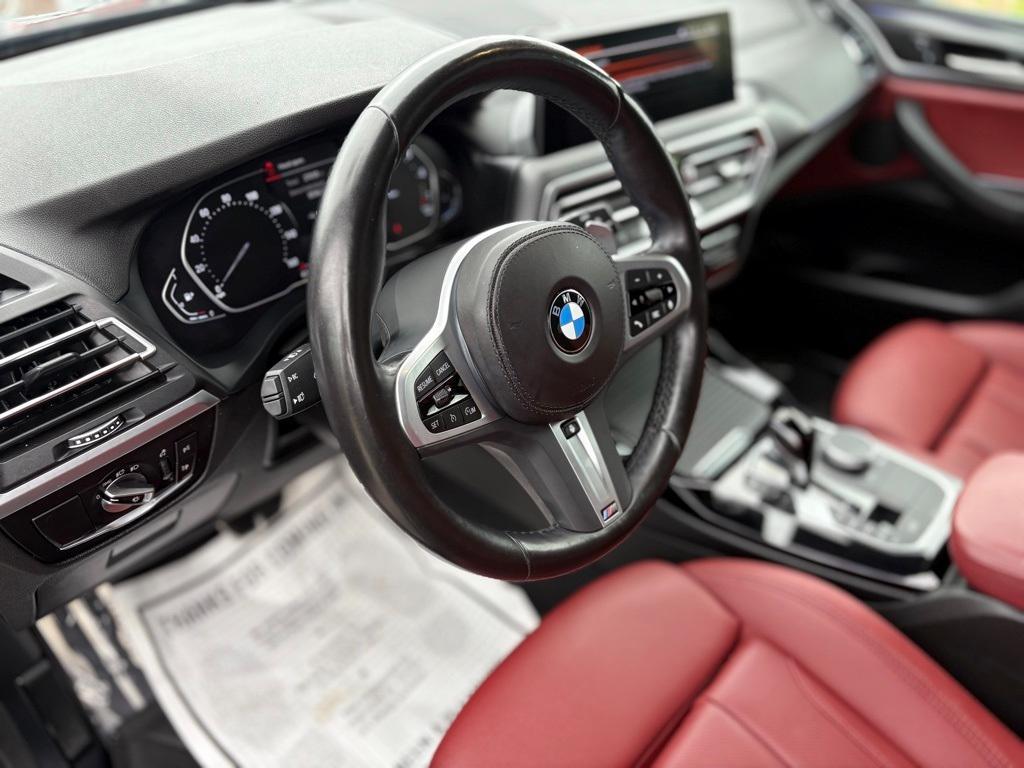 used 2022 BMW X3 car, priced at $36,750