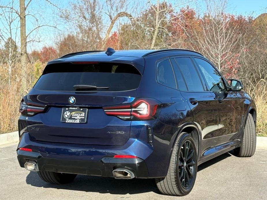 used 2022 BMW X3 car, priced at $40,975