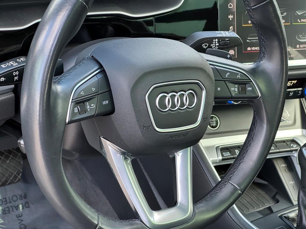 used 2024 Audi Q3 car, priced at $31,099