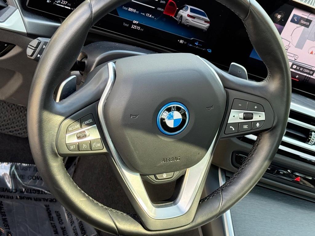 used 2024 BMW 330e car, priced at $33,499
