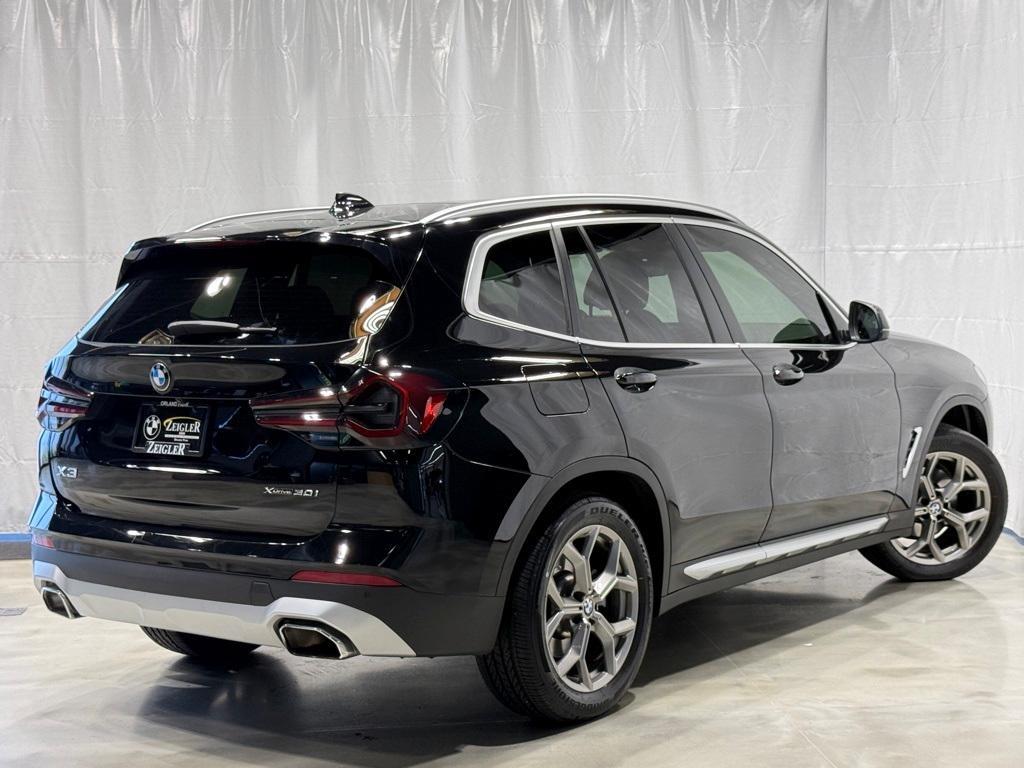 used 2022 BMW X3 car, priced at $38,000