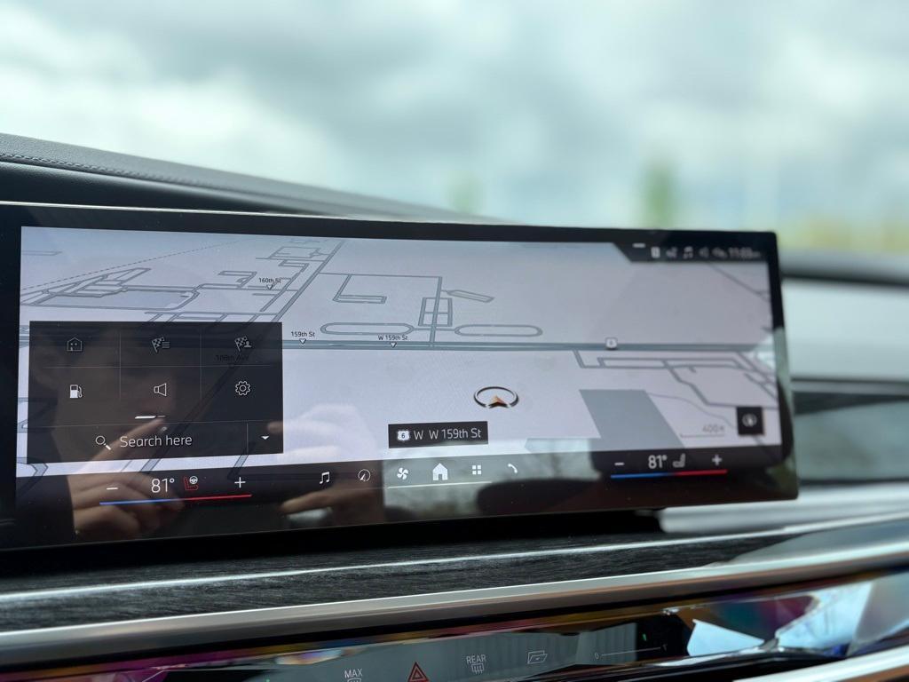 new 2025 BMW 740 car, priced at $105,355