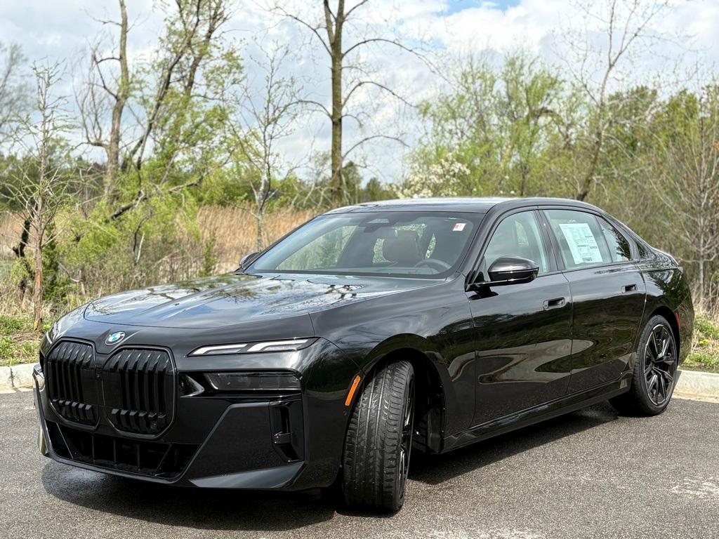 new 2025 BMW 740 car, priced at $105,355