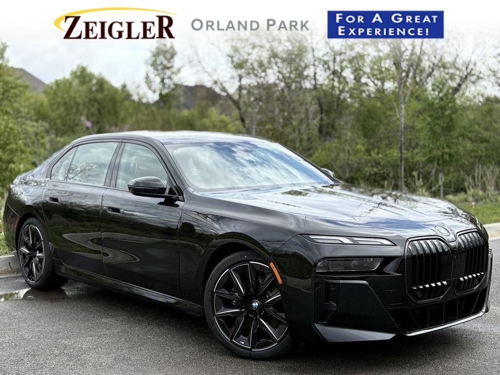 new 2025 BMW 740 car, priced at $105,355