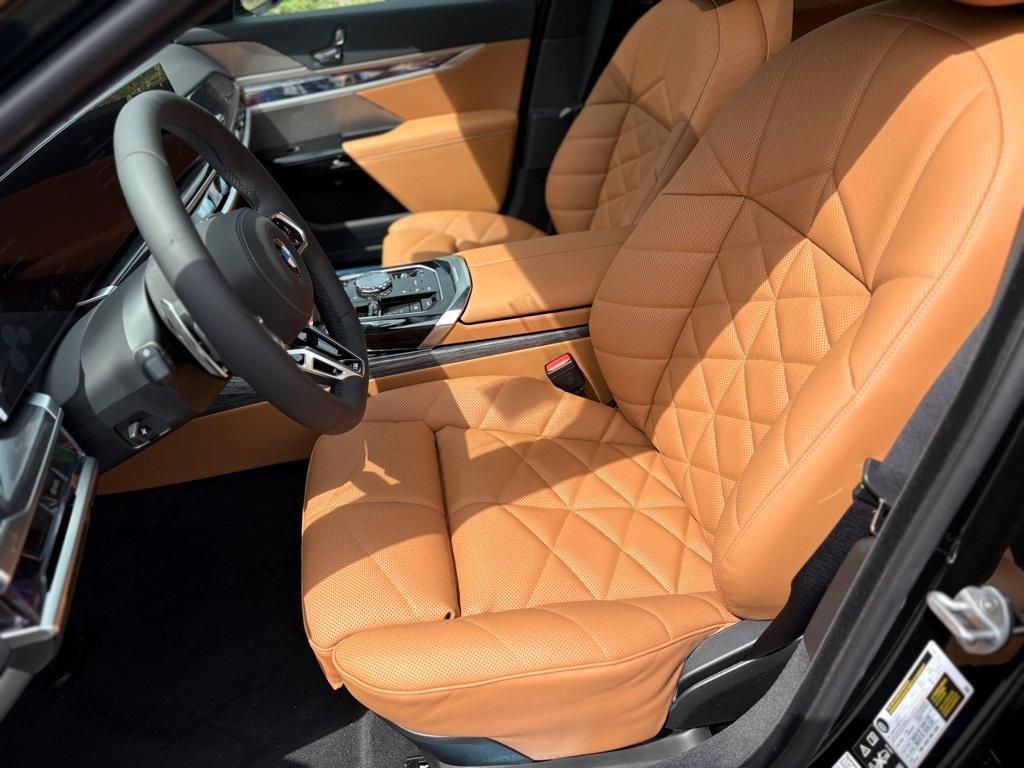 new 2025 BMW 740 car, priced at $105,355