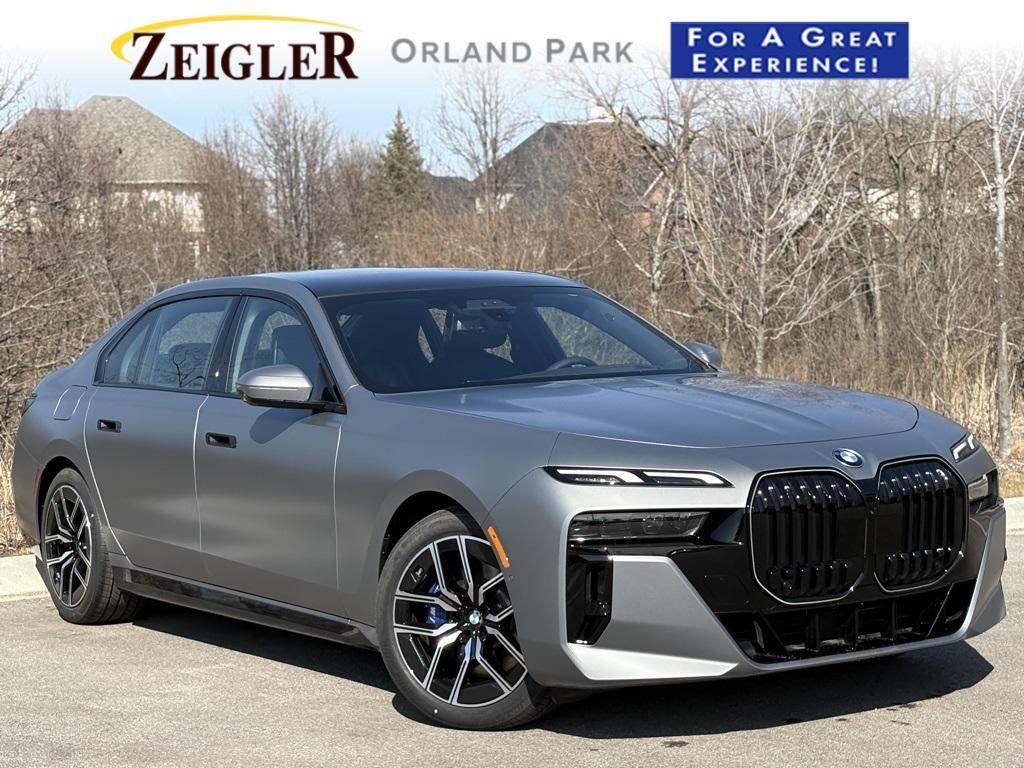 new 2025 BMW 740 car, priced at $111,055