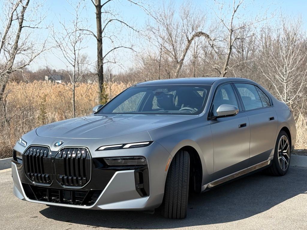 new 2025 BMW 740 car, priced at $111,055
