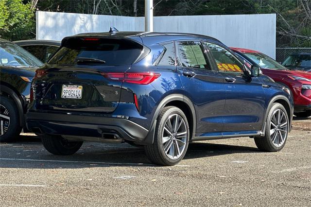 used 2024 INFINITI QX50 car, priced at $37,500