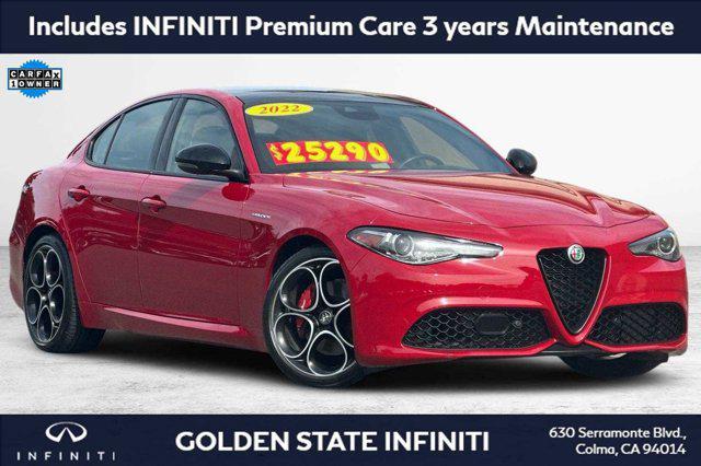 used 2022 Alfa Romeo Giulia car, priced at $22,783