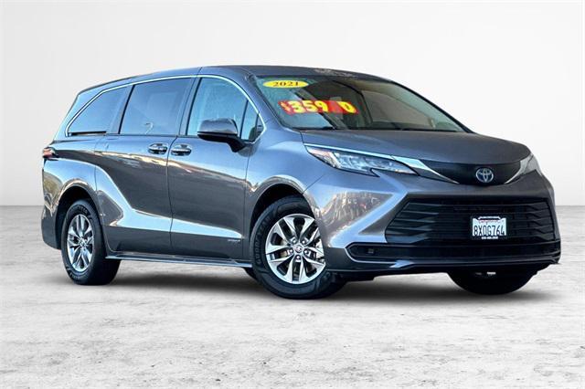 used 2021 Toyota Sienna car, priced at $34,590