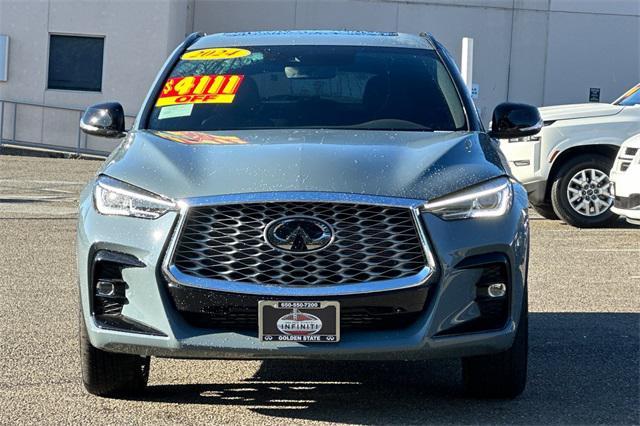 new 2024 INFINITI QX55 car, priced at $50,103