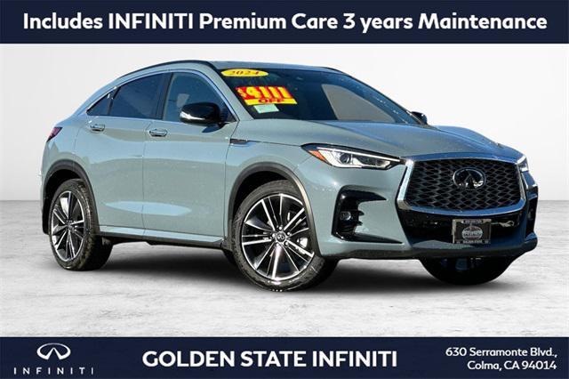 new 2024 INFINITI QX55 car, priced at $50,103