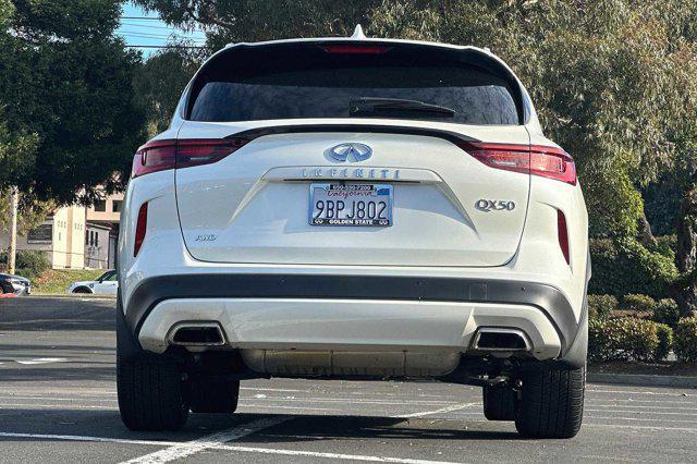 used 2022 INFINITI QX50 car, priced at $34,055