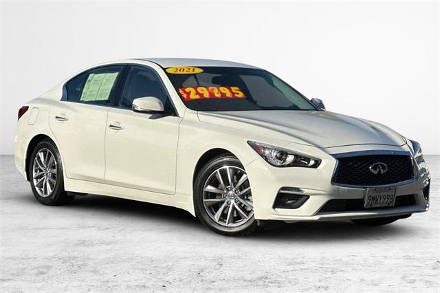 used 2021 INFINITI Q50 car, priced at $24,995