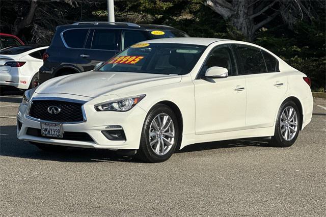 used 2021 INFINITI Q50 car, priced at $24,995