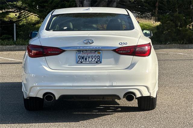 used 2021 INFINITI Q50 car, priced at $24,995