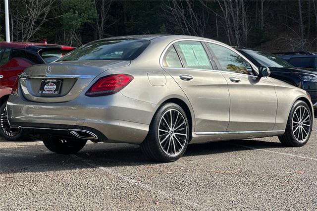 used 2021 Mercedes-Benz C-Class car, priced at $27,890
