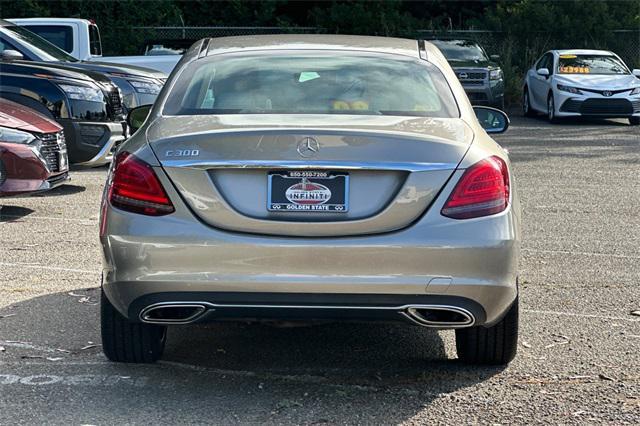 used 2021 Mercedes-Benz C-Class car, priced at $27,890