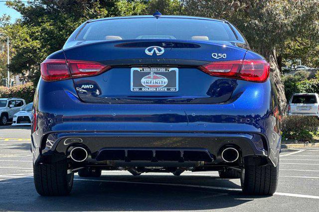 new 2024 INFINITI Q50 car, priced at $54,198