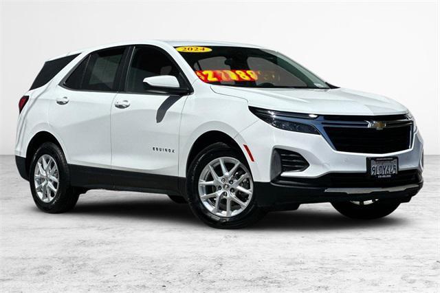 used 2024 Chevrolet Equinox car, priced at $25,990