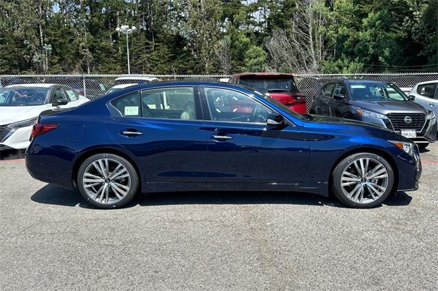 new 2024 INFINITI Q50 car, priced at $50,835