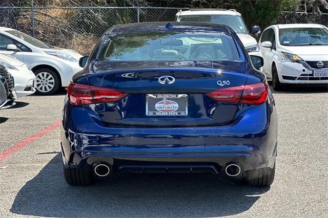 new 2024 INFINITI Q50 car, priced at $50,835