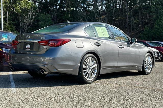 used 2021 INFINITI Q50 car, priced at $30,890
