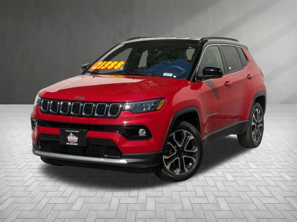 used 2023 Jeep Compass car, priced at $21,388