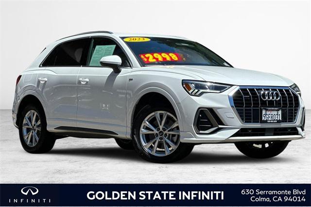 used 2023 Audi Q3 car, priced at $29,890