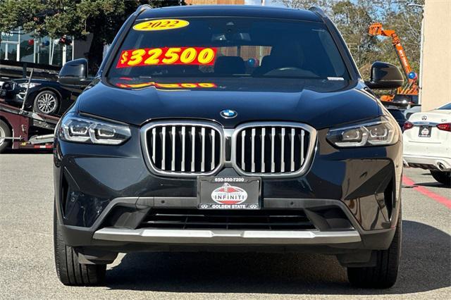 used 2022 BMW X3 car, priced at $28,900