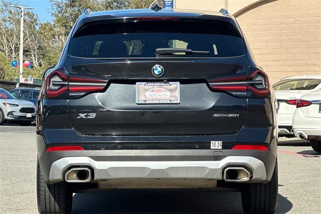 used 2022 BMW X3 car, priced at $28,900