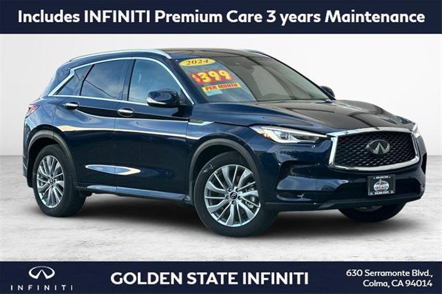 new 2024 INFINITI QX50 car, priced at $46,047