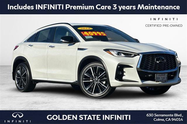 used 2024 INFINITI QX55 car, priced at $38,900