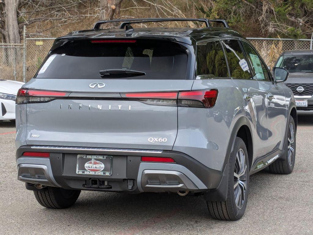 new 2025 INFINITI QX60 car, priced at $66,550