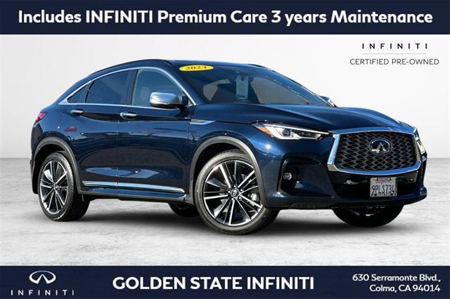 used 2024 INFINITI QX55 car, priced at $38,600