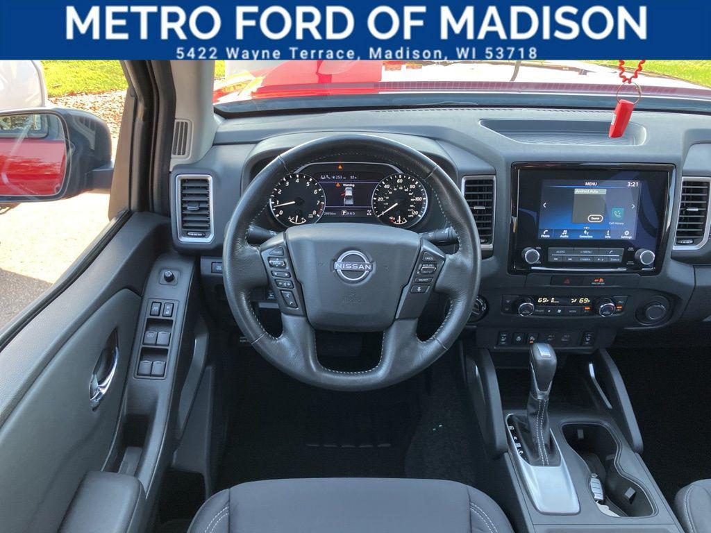 used 2022 Nissan Frontier car, priced at $29,500