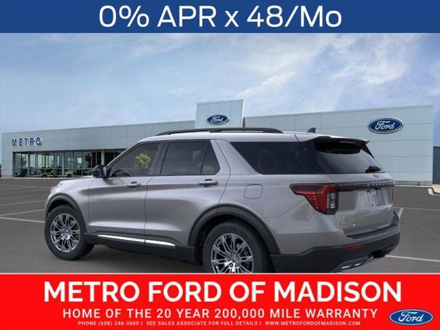 new 2025 Ford Explorer car, priced at $45,491