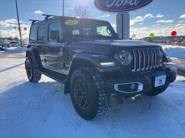 used 2021 Jeep Wrangler Unlimited car, priced at $30,000