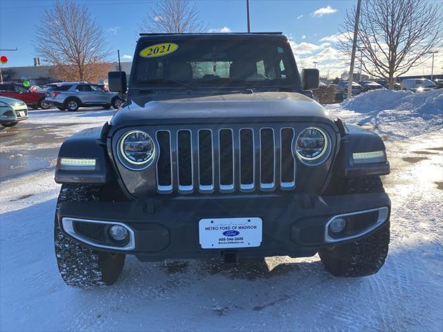 used 2021 Jeep Wrangler Unlimited car, priced at $30,000