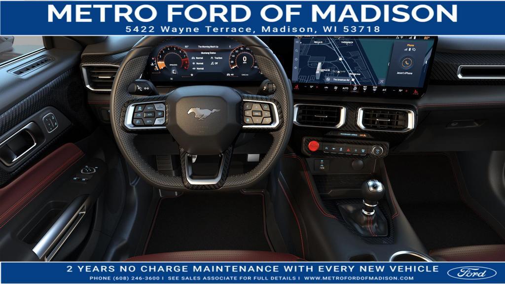 new 2024 Ford Mustang car, priced at $52,815
