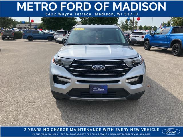 used 2021 Ford Explorer car, priced at $25,357