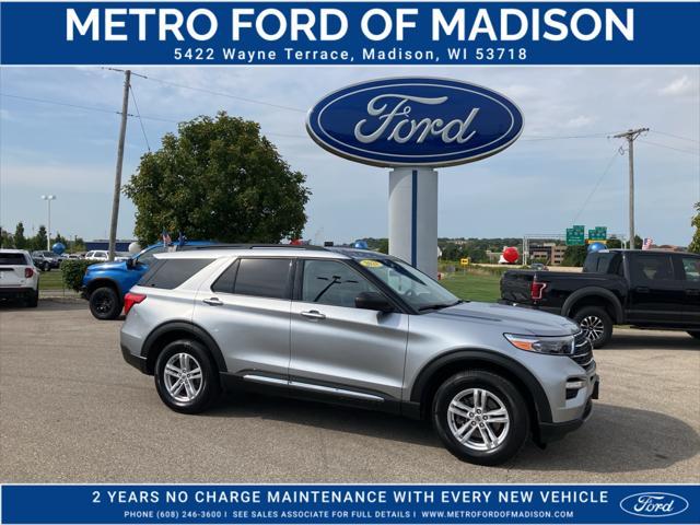 used 2021 Ford Explorer car, priced at $25,357