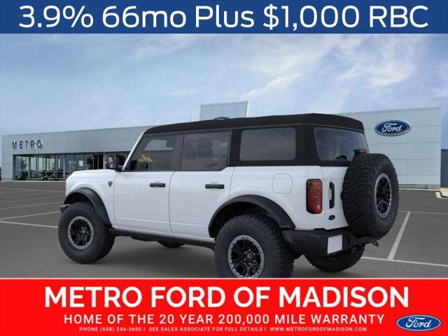 new 2024 Ford Bronco car, priced at $59,717