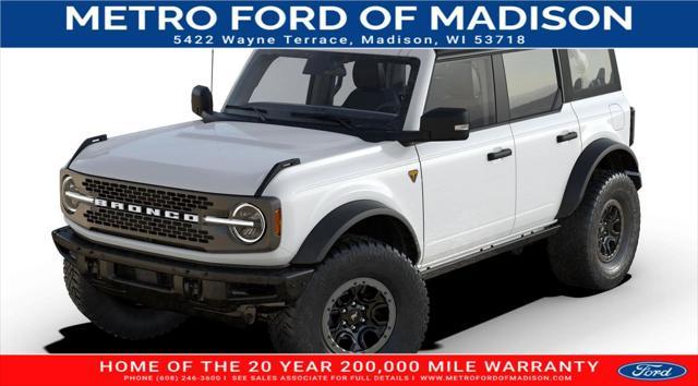 new 2024 Ford Bronco car, priced at $66,300