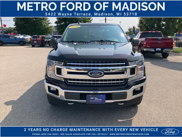 used 2018 Ford F-150 car, priced at $32,796