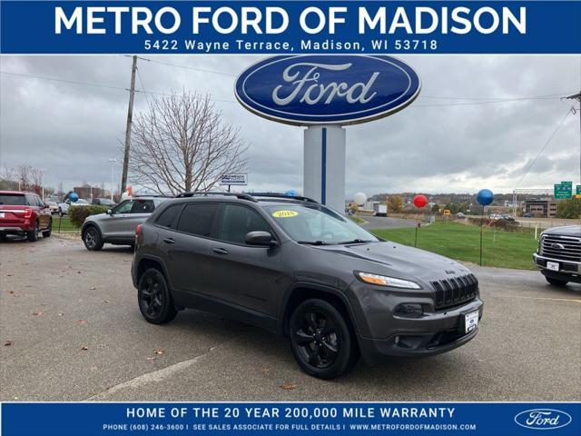 used 2018 Jeep Cherokee car, priced at $14,274