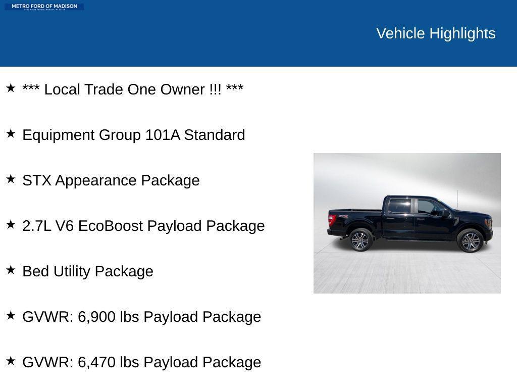 used 2023 Ford F-150 car, priced at $35,300