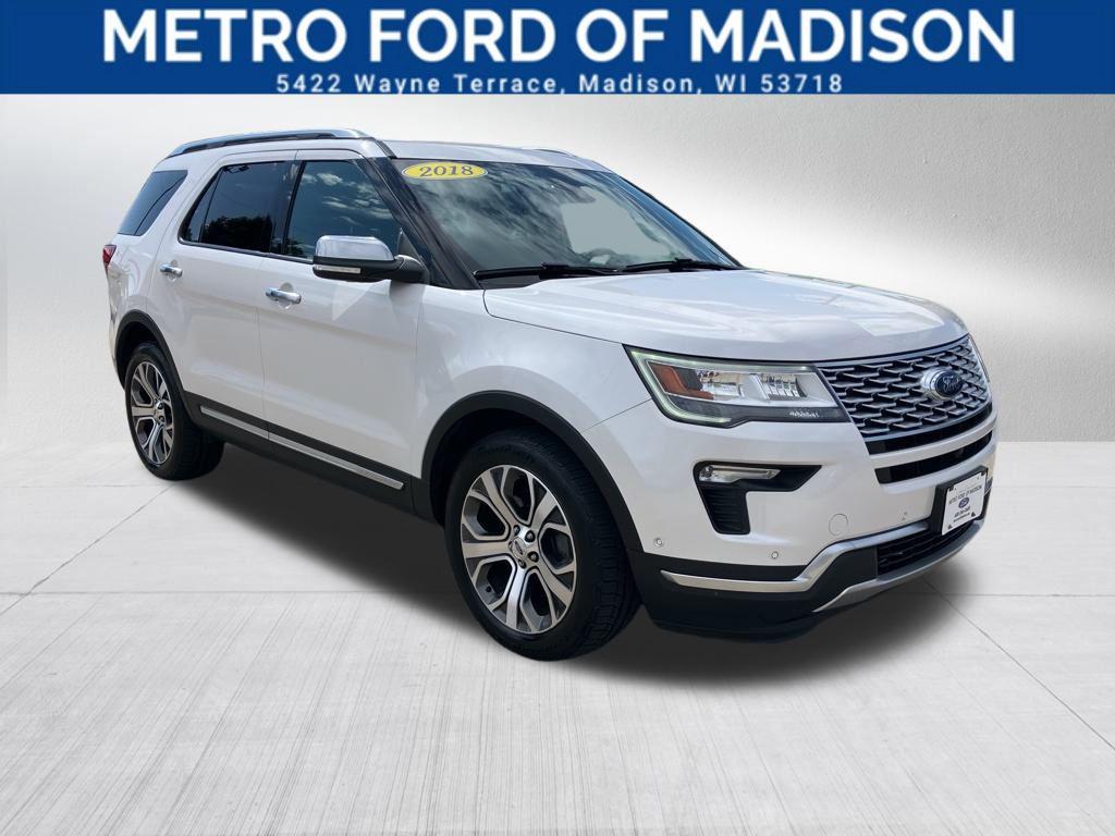 used 2018 Ford Explorer car, priced at $21,450